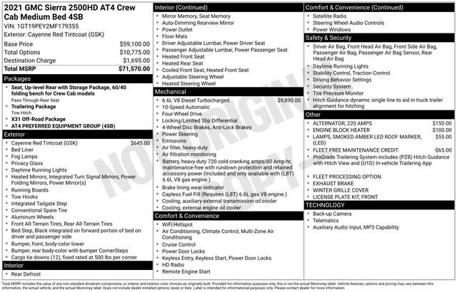 gmc sierra 2500hd 2021 1GT19PEY2MF179355 image gmc sierra 2500hd 2021 1GT19PEY2MF179355 image